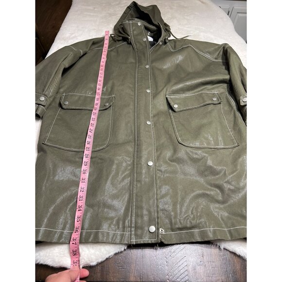 Urban Outfitters long line Anorak jacket women size Small oversized - Picture 5 of 7